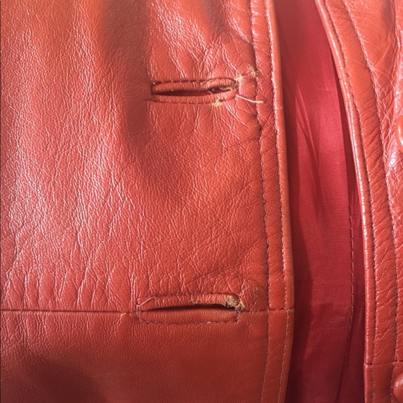 Leather trench - Picture 7 of 8